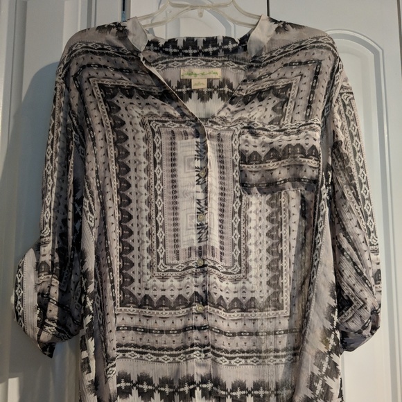 Patterned Tunic - Picture 1 of 5